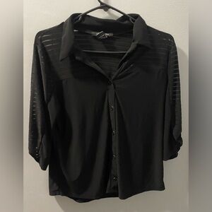 Black Button Down Shirt